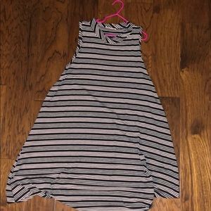 Stripped T-shirt dress